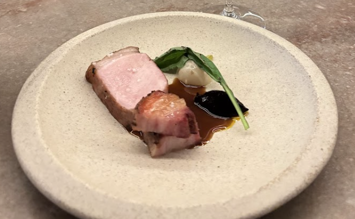 The Catbird Seat signature dishes Sake Marinated Grilled Cauliflower
Foie Gras
Beef Tartare